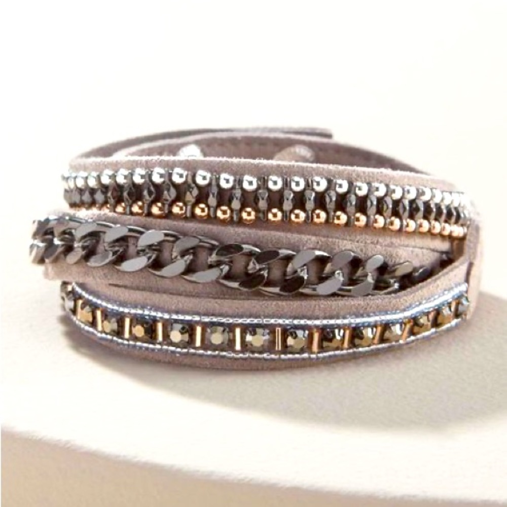 Stella & Dot Dove Wrap Bracelet